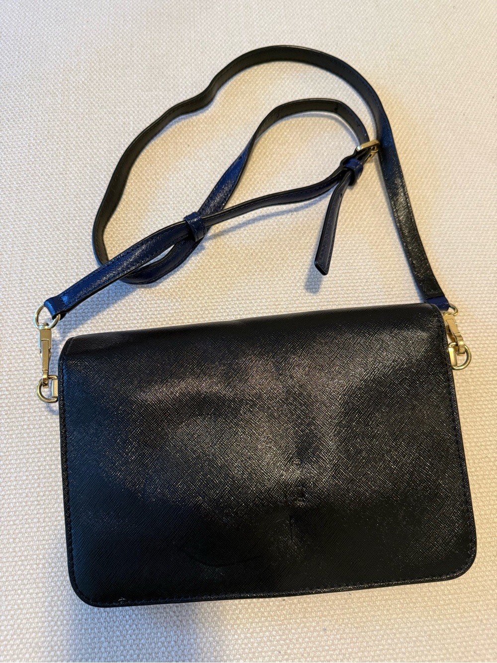Marc Jacobs Black Leather Crossbody Shoulder Bag - Picture 4 of 12